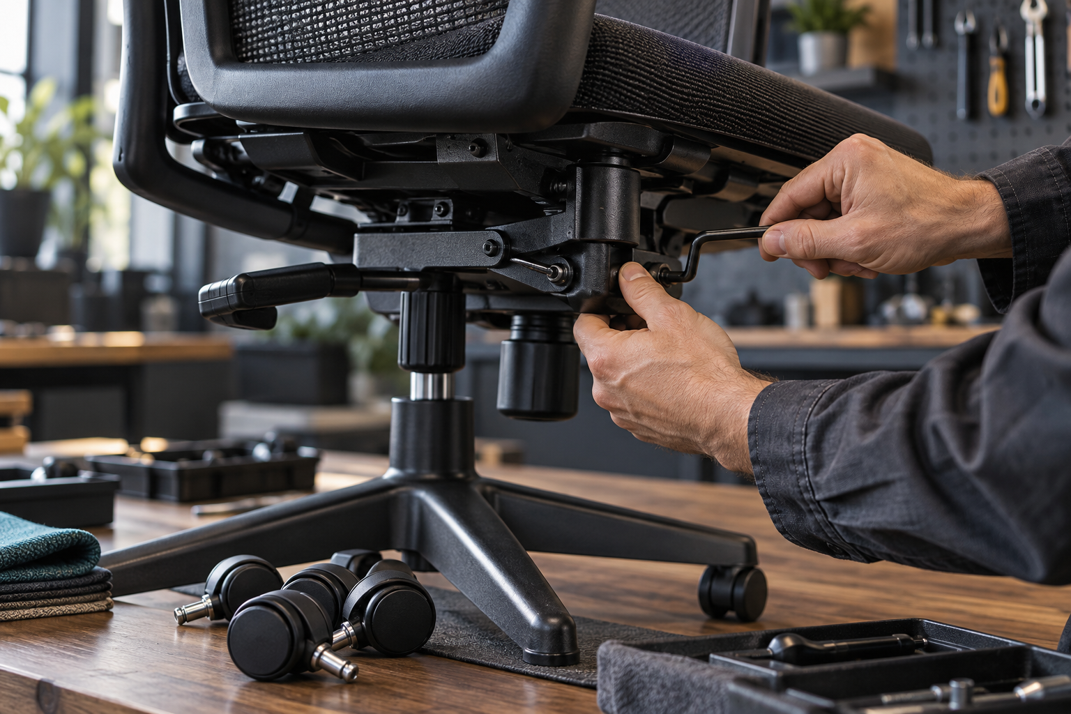 Representative office chair repair & service in ernakulam visual